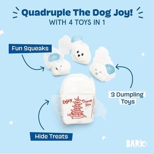 Andi’s Famous Dumplings Toy Set from BarkBox